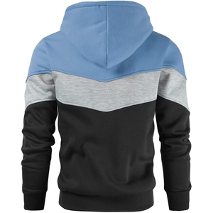 High Quality Cotton <b>Thick</b> <b>Fleece</b> Solid Front Logo Winter Men's Oversized Heavyweight Hoodies Custom Logo Plus Size - Product Image 2