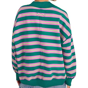 Women Turtleneck Sweatshirt Heavyweight Lined Streetwear Fashion Pullover - Product Image 3