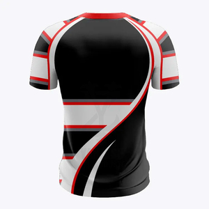 Camiseta Negra para Hombre al por Mayor, con Estampado Completo por Sublimación, Logotipo Personalizado, Camisetas Personalizadas para Hombre para la Moda Diaria - Product Image 6