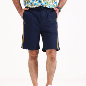 Shorts décontractés pour hommes, shorts de sport, shorts de course, shorts d'entraînement, taille élastique mi-haute, 100% coton, shorts à séchage rapide - Product Image 3