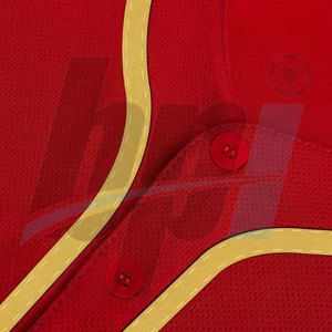 เสื้อเบสบอลทีมชาย ผลิตจากโพลีเอสเตอร์ 100% สีพื้น จำนวนมาก - Product Image 5