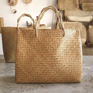 Bolsa de compras de algas marinas, bolso de mano sostenible, bolsos escolares para adolescentes, precios al por mayor - Product Image 1