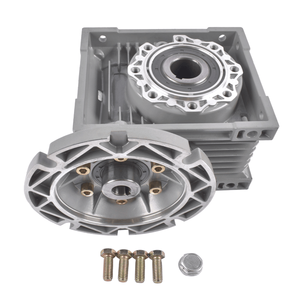 Nuevo Reductor de Velocidad de Tornillo Sin Fin MRV063, Relación de Engranajes 30:1, Brida de Montaje 56C, Aluminio Fundido Gris, Producto Duradero y Eficiente - Product Image 5