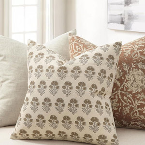 Funda de Almohada Cuadrada Moderna de Tela con Costuras Sólidas para Uso en el Hogar y Hoteles - Product Image 3