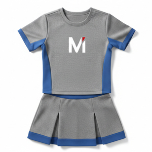 Trajes de Porristas de Colores Vibrantes, Tela de Alta Compresión para Mayor Soporte, Patrones Sublimados Personalizados para un Rendimiento Destacado - Product Image 1