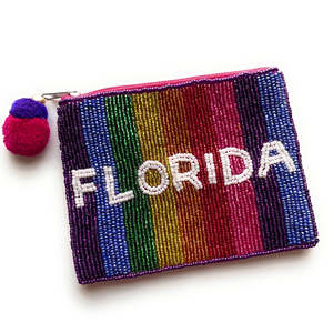 Monedero de cuentas Boutique Good Vibes, hecho a mano con cuentas de semillas y lentejuelas, tipo clutch, bolsa de regalo motivacional, venta al por mayor, arte de PR - Product Image 6