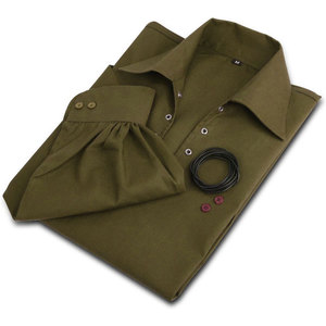 Chemise Kilt Jacobite Écossaise Traditionnelle Personnalisée pour Homme, en Coton, à Manches Longues, Style Rétro, à Lacets, pour Costume, Vente en Gros - Product Image 5