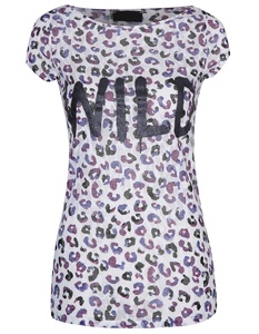 T-shirt à manches courtes imprimé pour femmes, taille plus, écologique, 100% coton, vêtements décontractés d'été en provenance du Bangladesh - Product Image 2