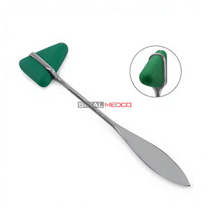 Marteau de réflexe de percussion, instrument médical chirurgical, acier inoxydable de qualité allemande, outil d'examen neurologique diagnostique - Product Image 2