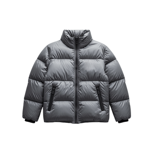 Chaquetas Acolchadas Ligeras para Hombre, Chaqueta de Invierno con Diseño de Diamantes, Chaqueta Burbuja Cálida y Plegable, Cortavientos, Informal, Abrigo Exterior Liso - Product Image 4