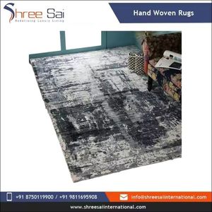 Diseño clásico Rectángulo bordado 100% Yute Alfombras de piso hechas a mano Alfombras y juegos a precio mayorista - Product Image 4