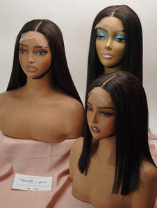 Perruques Bob en gros, cheveux humains bruts, fournisseurs de perruques Lace Frontal sans colle, lisses comme des baguettes, Swiss HD, vente en gros de cheveux - Product Image 3