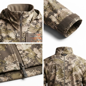Traje de Caza Impermeable y Cortavientos de 3 Capas para Mujer, con Guantes de Neopreno y Solapa Extraíble, Fabricación Personalizada OEM - Product Image 4