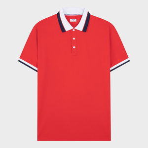 Aristino Golf Polo rouge pour homme APSG17AS2 - Solid Design Hot Price Top Product - Product Image 1