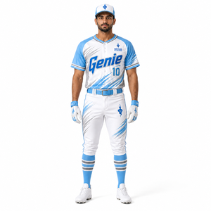 Rendimiento y durabilidad confiables para cada jugador. Uniforme de béisbol premium que ofrece excelente comodidad y ligereza. OEM. - Product Image 1