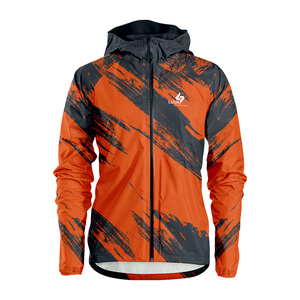 Chaqueta Cortavientos con Capucha para Hombre LUUK, Color Degradado, Estampada, de Poliéster, Impermeable, Deportiva, para Primavera y Actividades al Aire Libre - Product Image 4