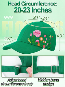 Unisex Adjustable Size Baseball Caps-<b>Plain</b> Design 100% Polyester High Quality Common Fabric Daily Wear Embroidered Baseball Cap - Product Image 2