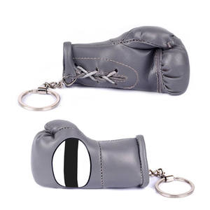 Llavero de Guantes de Boxeo de Cuero PU, Mini Guantes de Boxeo para Gimnasio, Karate, Entrenamiento Deportivo, Recuerdo, Llavero de Fitness - Product Image 1