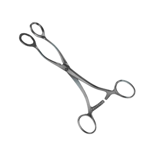 Pinces ovariennes Doyen de qualité supérieure, longue durée de vie, 27 mm, en acier inoxydable, manuelles, certifiées ISO13485, instruments de gynécologie - Product Image 1