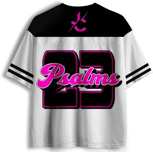 T-shirt de sport graphique Faith Over Fear, coupe oversize en maille, style vintage inspiré par la foi, streetwear athlétique - Product Image 2