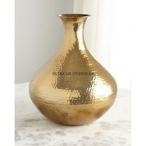 Jarrón Decorativo de Flores Moderno y Creativo, Diseño Artístico de Alta Gama, Chapado en Oro, para Mesa de Hotel o Hogar, a un Precio Impresionante - Product Image 3