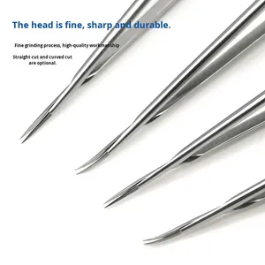 Tijeras Quirúrgicas Manuales de Acero Inoxidable para Cirugía Ortopédica, Tipo Pistola, para Tejidos Microquirúrgicos, Instrumento Quirúrgico de Alta Calidad - Product Image 6