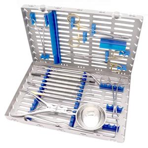 ชุดอุปกรณ์ผ่าตัดปริทันต์ ชุดผ่าตัดทางทันตกรรม ทำจากเหล็ก ใช้พลังงานด้วยมือ ใช้ซ้ำได้ตลอดชีพ ได้รับมาตรฐาน CE - Product Image 3