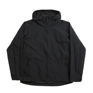 CHALASA SPORTS Chaqueta cortavientos unisex con capucha y cuello mandarín, cremallera media, de secado rápido y transpirable para hombre. - Product Image 1