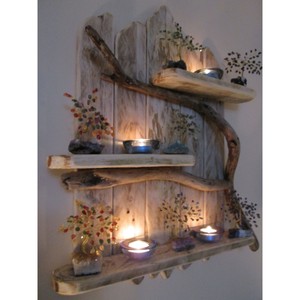 Handcrafted Driftwood Nautical <b>Shelf</b> for Coastal Decor - Wholesale - Product Image 4