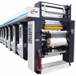 Machine d'impression rotogravure à feuille d'aluminium haute vitesse automatique multicolore pour emballage papier et imprimante de papier en rouleau - Product Image 2