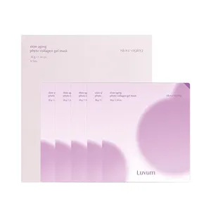 Luvum Alta calidad Envejecimiento lento Phyto Collagen Gel Mascarilla Hoja Producto de belleza facial funcional - Product Image 1