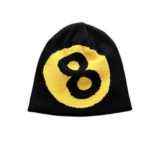 Custom Embroidered Logo <b>Winter</b> Wool Knitted Beanie <b>Cap</b> <b>for</b> <b>Men</b> 100% Wool Stylish Image Design - Product Image 6