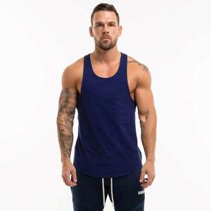 Ropa de entrenamiento para gimnasio muscular para hombres, camisetas sin mangas con tirantes, camisetas sin mangas para culturismo, camisetas para hombres - Product Image 6