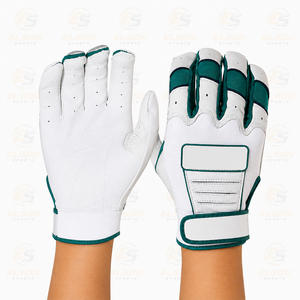 ถุงมือตีเบสบอลหนังคุณภาพสูง ออกแบบโลโก้ได้ตามต้องการ ระบายอากาศได้ดี - Product Image 4