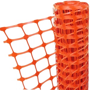 Orange Road Barrier <b>Fencing</b> HDPE Plastic Safety <b>Net</b> Snow Fence Easy to Install and 1x50m Plastic Safety Fence - Product Image 1