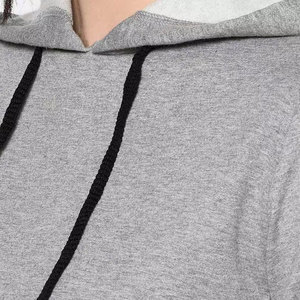 เสื้อฮู้ดครอปผู้หญิงแบบสบายๆ สำหรับฤดูหนาว คุณภาพดีที่สุด ผลิตจากโพลีเอสเตอร์/คอตตอน พิมพ์โลโก้ตามสั่งขายส่ง เป็นมิตรกับสิ่งแวดล้อม แห้งเร็ว - Product Image 6