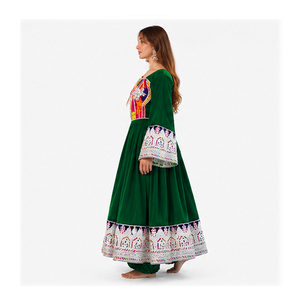 Beautiful Designer Afghani Pakistani Dresses Traditional Lace Latest New Trendy Women Bridal Party Wear Afghani Dress - Product Image 2