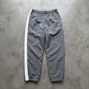 Pantalon de survêtement coupe-vent style urbain pour homme, personnalisable, en Spandex/Polyester, taille mi-haute élastique, imperméable - Product Image 1