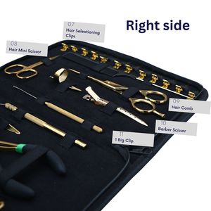 Kit d'outils professionnels pour extensions capillaires Microlinks – Pince à sertir et décolleuse de micro-perles en acier inoxydable, chargeur de perles I-Tip, crochet à boucle - Product Image 4