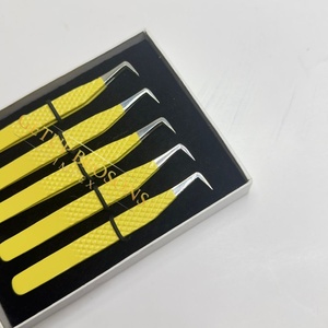 Pince à épiler GETUP BROSONS IMPEX en acier inoxydable, pointe lisse à 90 degrés, antimagnétique, antistatique, préhension fine et parfaite, 10 mm - Product Image 2