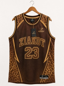 Wholesale Direct Ziakot Industry Custom Black White-<b>Red</b> Authentic Throwback Basketball Jersey - Product Image 3