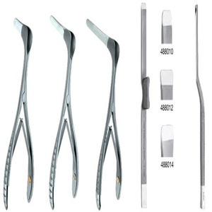 Set de Instrumentos de Cirugía Plástica Nasal Estética Jamso Industries, 7 Piezas, Espéculo, Osteótomo y Cincel de Acero Inoxidable - Product Image 2