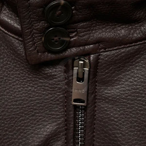 Chaqueta de Cuero Casual de Tallas Grandes para Hombre, Uso en Exteriores de Invierno, Servicio OEM, Logotipo Frontal, Transpirable - Product Image 5
