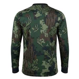 Chemise de chasse pour homme à manches longues, imprimé animal, imperméable, respirante, séchage rapide, effet délavé, pour l'automne et les activités de plein air - Product Image 6