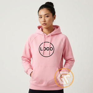 Sweat à capuche personnalisé Alpha Kapa en polaire avec logo brodé sur le devant, pour femmes, automne-hiver - Product Image 4