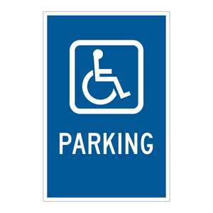 Señalización de Estacionamiento de Alta Visibilidad Brady, Resistente a la Intemperie, para Uso en Interiores y Exteriores - Product Image 1