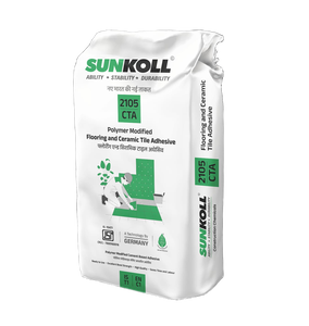 CTA 2105 Acrylic Double Components Polymer Modified Cement Based Tile <b>Adhesive</b> Powder Ready Use Thick Bed Mortar <b>Construction</b> - Product Image 1
