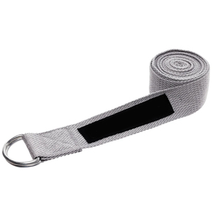 Sangle de yoga couleur grise, service OEM, qualité supérieure, produit populaire, pour hommes et femmes, pour la gym, les exercices de fitness, prix de gros - Product Image 2