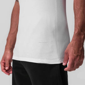 Débardeur en coton essentiel pour homme - Chemise sans manches polyvalente pour les tenues décontractées, de fitness et de sport - Product Image 3