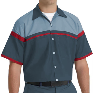 Industrial Workwear <b>Welding</b> FR Hi Visibility Breathable Flame Retardant Safety Mechanic Wear <b>Shirt</b> for Men - Product Image 1